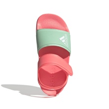 adidas swimming shoes Adilette sandals (Velcro) acid red girls